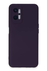 Realme 9i 4G Kılıf Nano içi Kadife Silikon - Mor