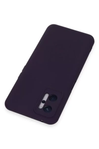 Realme 9i 4G Kılıf Nano içi Kadife Silikon - Mor