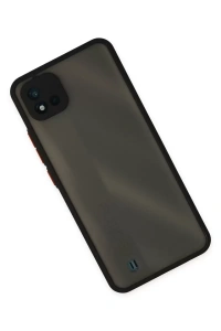 Realme C11 2021 Kılıf Montreal Silikon Kapak - Siyah