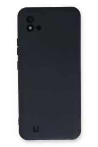 Realme C11 2021 Kılıf Nano içi Kadife Silikon - Lacivert