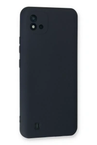 Realme C11 2021 Kılıf Nano içi Kadife Silikon - Lacivert