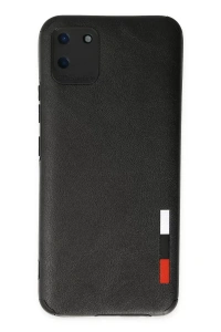 Realme C11 Kılıf Loop Deri Silikon - Siyah
