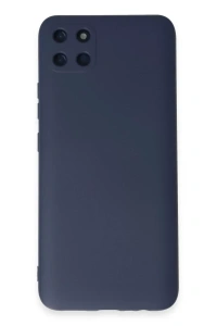Realme C11 Kılıf Nano içi Kadife Silikon - Lacivert