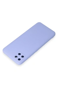 Realme C11 Kılıf Nano içi Kadife Silikon - Lila