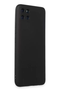 Realme C11 Kılıf Nano içi Kadife Silikon - Siyah