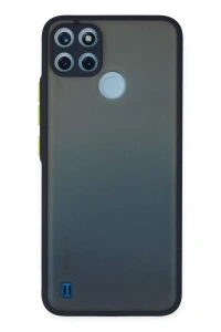 Realme C21Y Kılıf Montreal Silikon Kapak - Lacivert