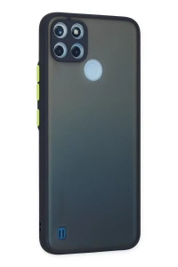 Realme C21Y Kılıf Montreal Silikon Kapak - Lacivert