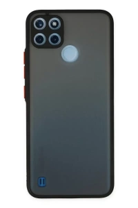 Realme C21Y Kılıf Montreal Silikon Kapak - Siyah