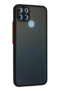 Realme C21Y Kılıf Montreal Silikon Kapak - Siyah