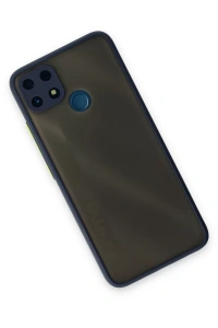 Realme C25 Kılıf Montreal Silikon Kapak - Lacivert