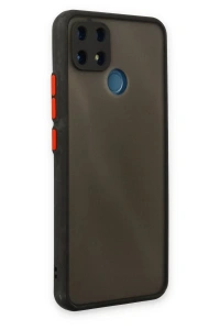 Realme C25 Kılıf Montreal Silikon Kapak - Siyah