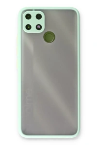 Realme C25 Kılıf Montreal Silikon Kapak - Turkuaz