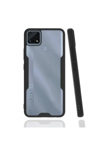Realme C25 Kılıf Platin Silikon - Siyah