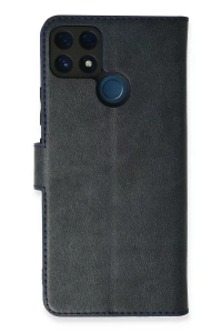 Realme C25 Kılıf Trend S Plus Kapaklı Kılıf - Lacivert