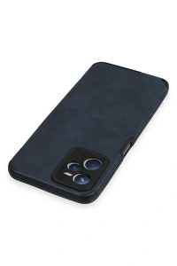 Realme C35 Kılıf Loop Deri Silikon - Lacivert