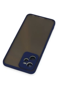 Realme C35 Kılıf Montreal Silikon Kapak - Lacivert