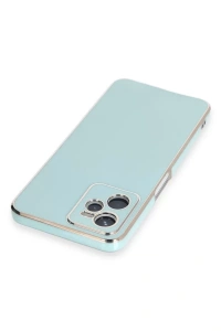 Realme C35 Kılıf Volet Silikon - Açık Yeşil