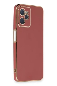 Realme C35 Kılıf Volet Silikon - Kırmızı
