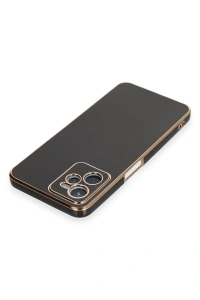 Realme C35 Kılıf Volet Silikon - Siyah