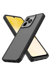 Realme C53 Kılıf Elegant Kapak - Siyah