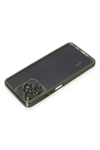 Realme C53 Kılıf Lensli Silikon - Yeşil