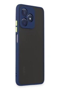Realme C53 Kılıf Montreal Silikon Kapak - Lacivert
