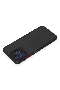 Realme C53 Kılıf Montreal Silikon Kapak - Siyah