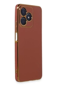 Realme C53 Kılıf Volet Silikon - Kırmızı