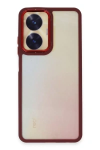 Realme C55 Kılıf Dora Kapak - Kırmızı