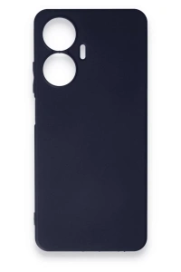 Realme C55 Kılıf First Silikon - Lacivert