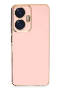 Realme C55 Kılıf Volet Silikon - Pembe