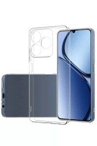 Realme C61 Kılıf Lüx Şeffaf Silikon