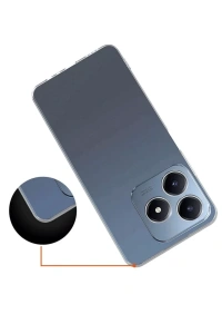 Realme C61 Kılıf Lüx Şeffaf Silikon