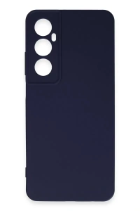 Realme C65 Kılıf First Silikon - Lacivert