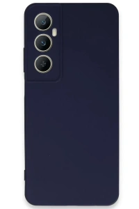 Realme C65 Kılıf First Silikon - Lacivert