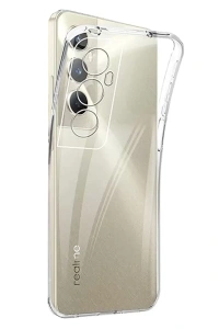 Realme C65 Kılıf Lüx Şeffaf Silikon
