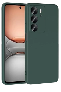 Realme C75 4G First Silikon - Koyu Yeşil