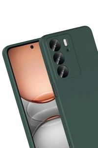 Realme C75 4G First Silikon - Koyu Yeşil