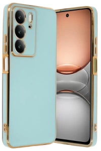 Realme C75 4G Kılıf Volet Silikon - Açık Yeşil