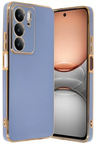 Realme C75 4G Kılıf Volet Silikon - Mavi