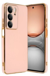 Realme C75 4G Kılıf Volet Silikon - Pembe