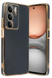 Realme C75 4G Kılıf Volet Silikon - Siyah