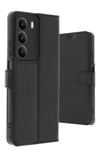 Realme C75 4G Trend S Plus Kapaklı Kılıf - Siyah