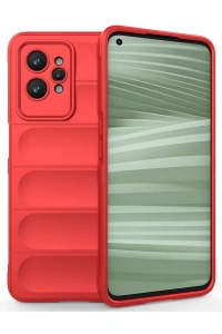 Realme GT2 Pro 5G Kılıf Optimum Silikon - Kırmızı