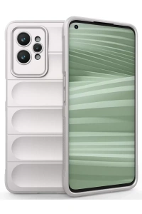 Realme GT2 Pro 5G Kılıf Optimum Silikon - Krem