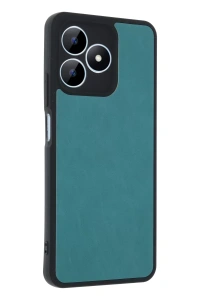 Realme Note 50 4G Kılıf Aras Deri Kapak - Açık Yeşil