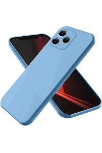 Realme Note 50 4G Kılıf First Silikon - Mavi
