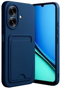 Realme Note 60 Kelvin Kartvizitli Silikon - Lacivert