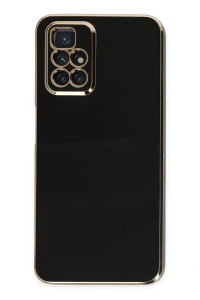 Redmi 10 2022 Kılıf Volet Silikon - Siyah