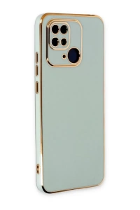 Redmi 10C Kılıf Volet Silikon - Açık Yeşil